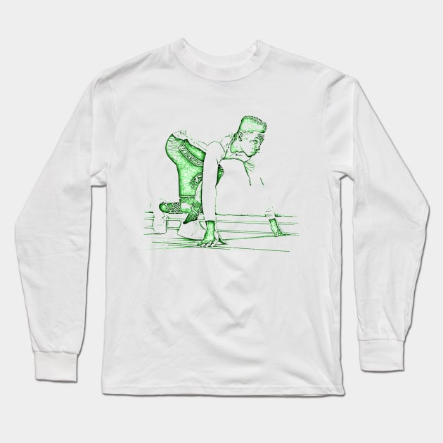 Runner Long Sleeve T-Shirt by RoginaDesign